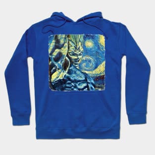 Vegita Van Gogh Style Hoodie